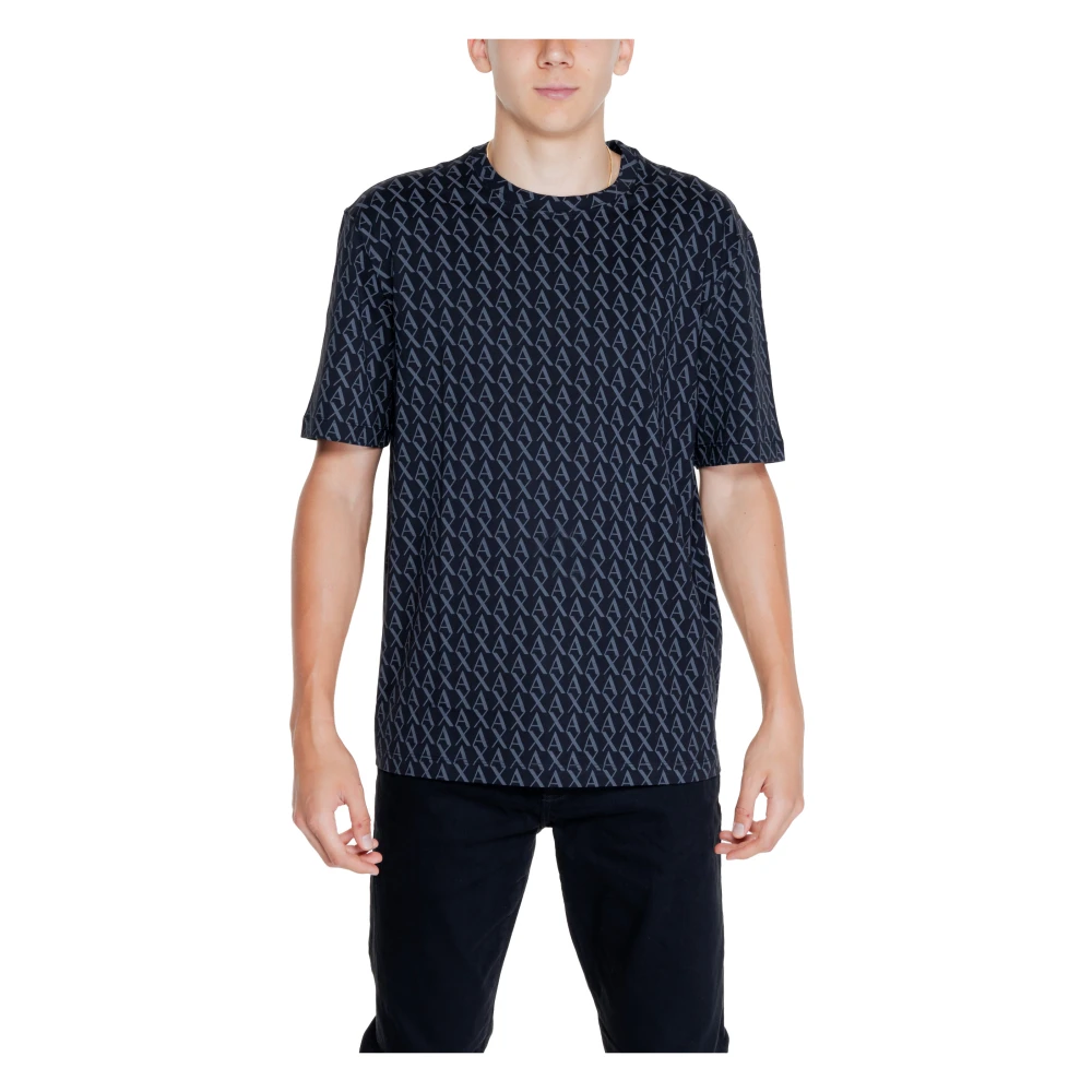 Armani Exchange Heren T-shirt en Polo Collectie Black Heren