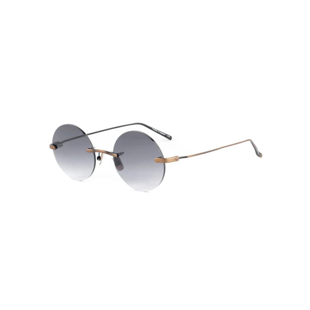 Belstaff Women's Brown Titanium Frame Sunglasses