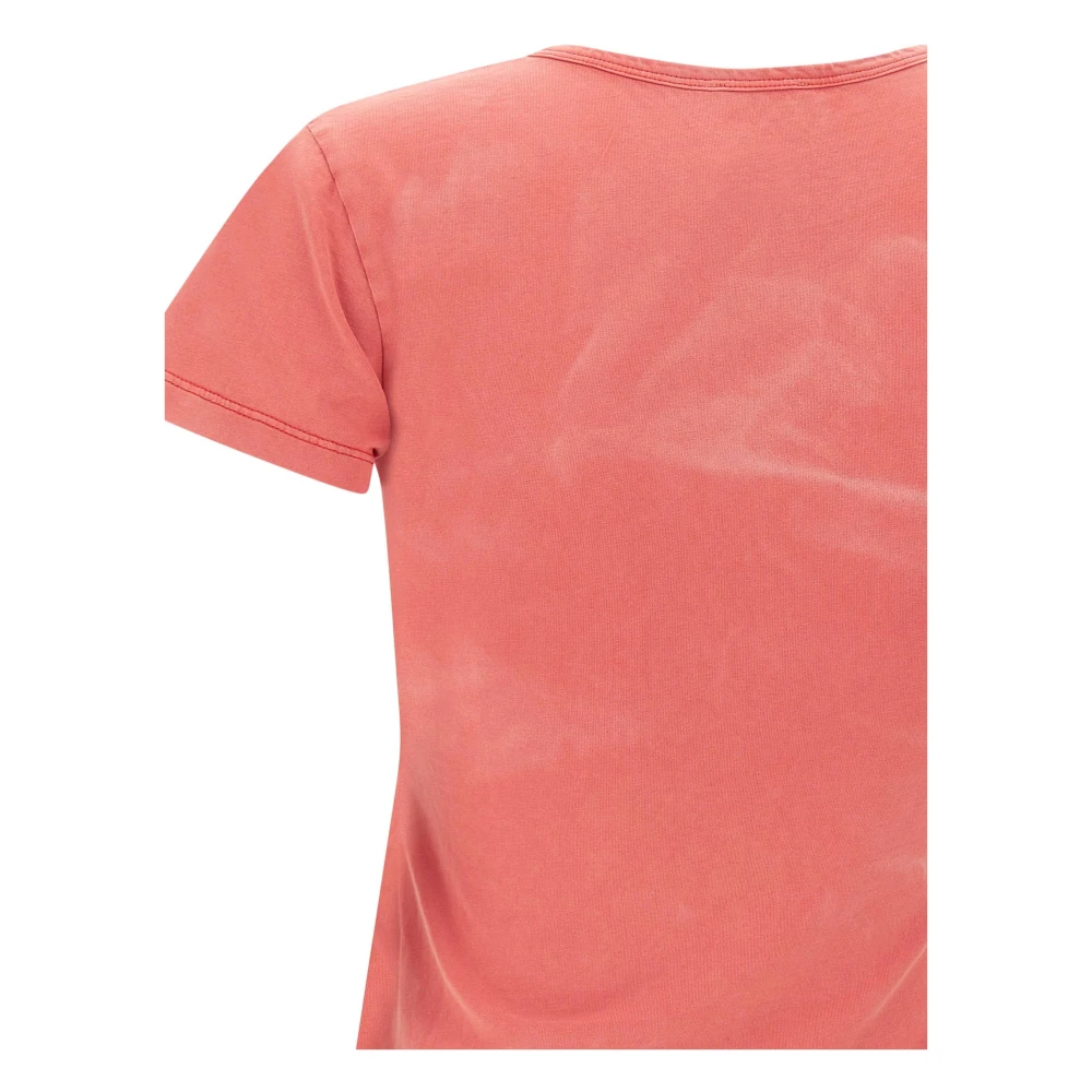 Avavav Dames Tie Dye T-shirt Oranje Orange Dames