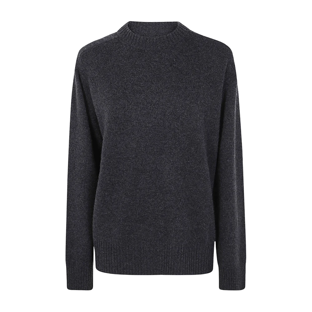 Loulou Studio Antraciet Melange Sweater Gray Dames