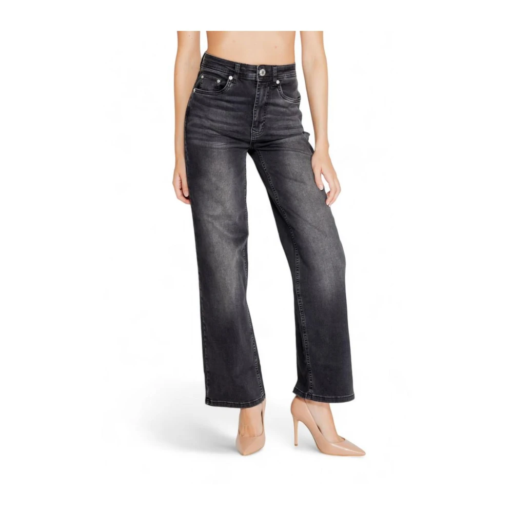 Street One Zwarte katoenen jeans met elastaan Black Dames