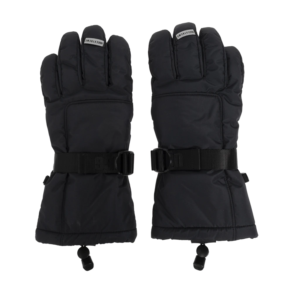 Ugg Shasta skihandschoenen met nepbont Black Heren