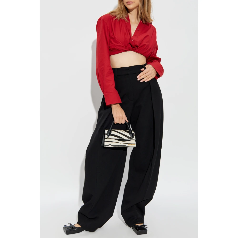 Jacquemus Overhemd La Chemise Bahia Red Dames