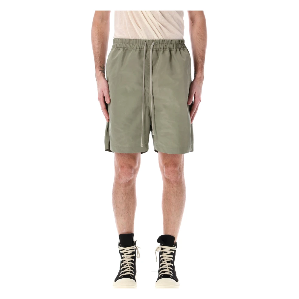 Rick Owens Celadon Boxers Elastische Taille Shorts Green Heren
