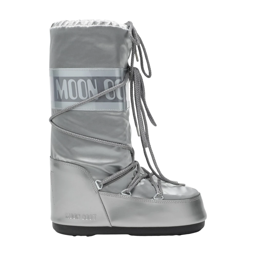 Moon Boot Women's Gray Icon Glance Boot