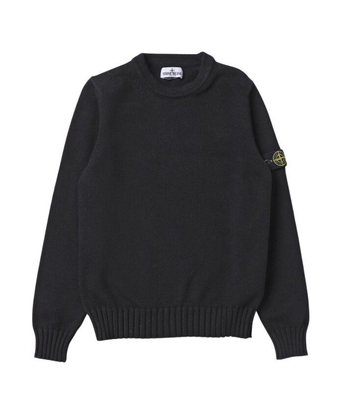 pull-en-coton-noir-a-col-rond