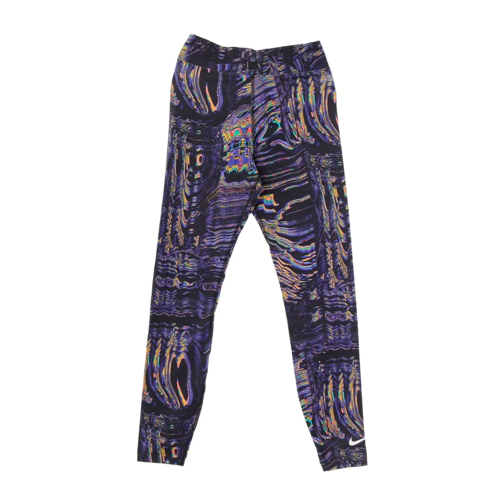 Nike Gedrukte hoge taille leggings sportkleding Multicolor Dames