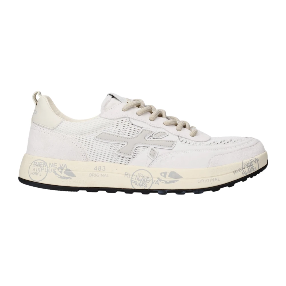 Premiata White Sneakers, Male, 7 Uk, Nous Sneaker