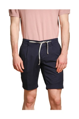 Marinblå Chino Bermuda Shorts