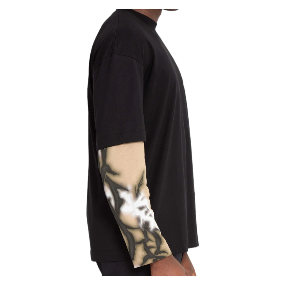 Études Zwarte Doornen Longsleeve Tee Black Heren