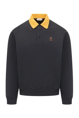 Embroidered Cotton-Jersey Sweatshirt