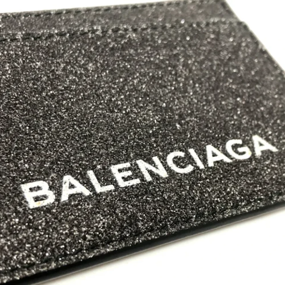 Balenciaga Vintage Pre-owned Leather wallets Gray Dames