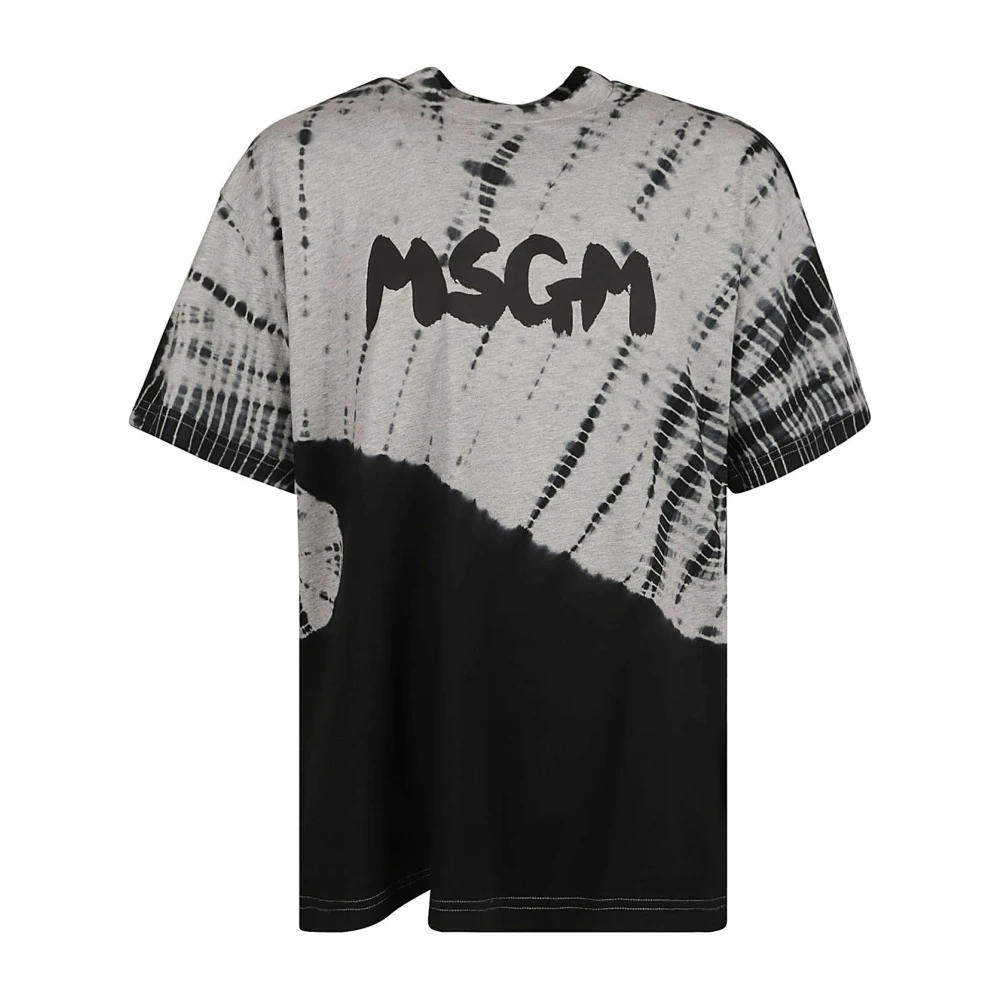 Msgm T-Shirts Gray Heren