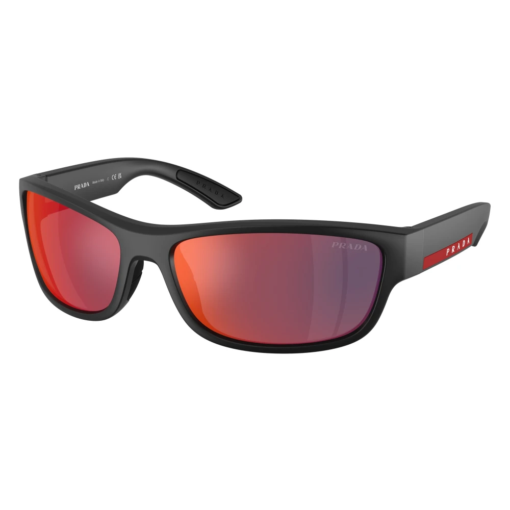 Prada Linea Rossa Unisex Black Ps C04s Mirrored Sunglasses - Sunglasses One Size - Image 3