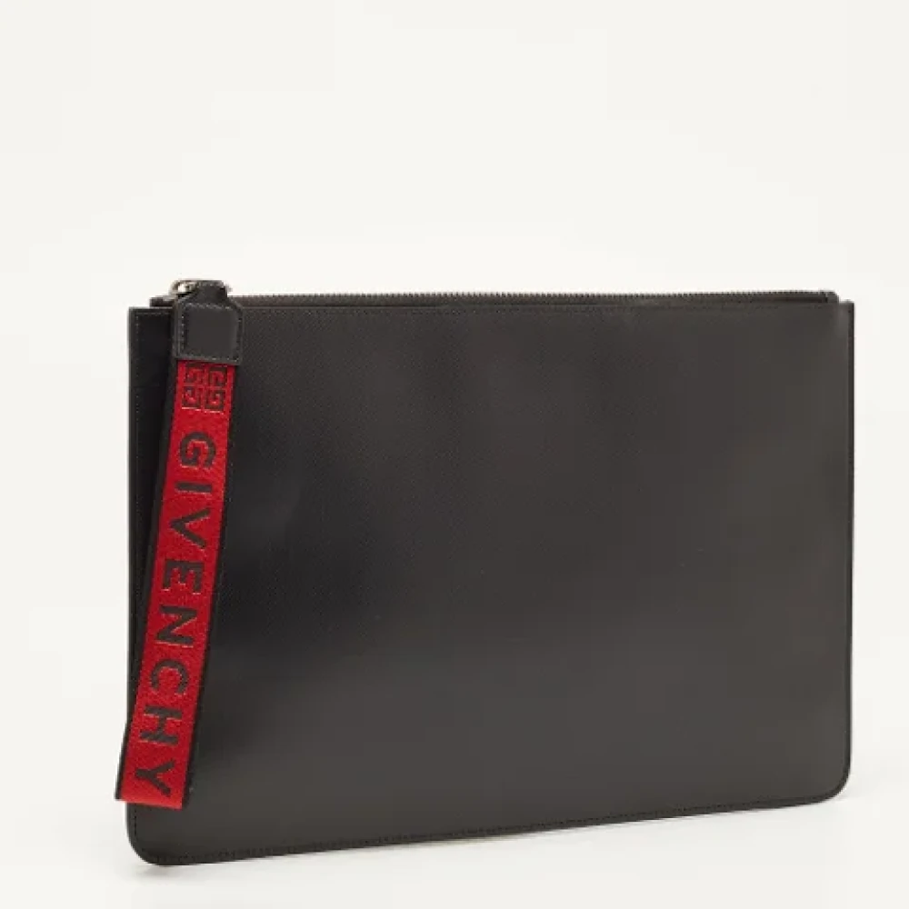 Givenchy Pre-owned Canvas pouches Black Dames