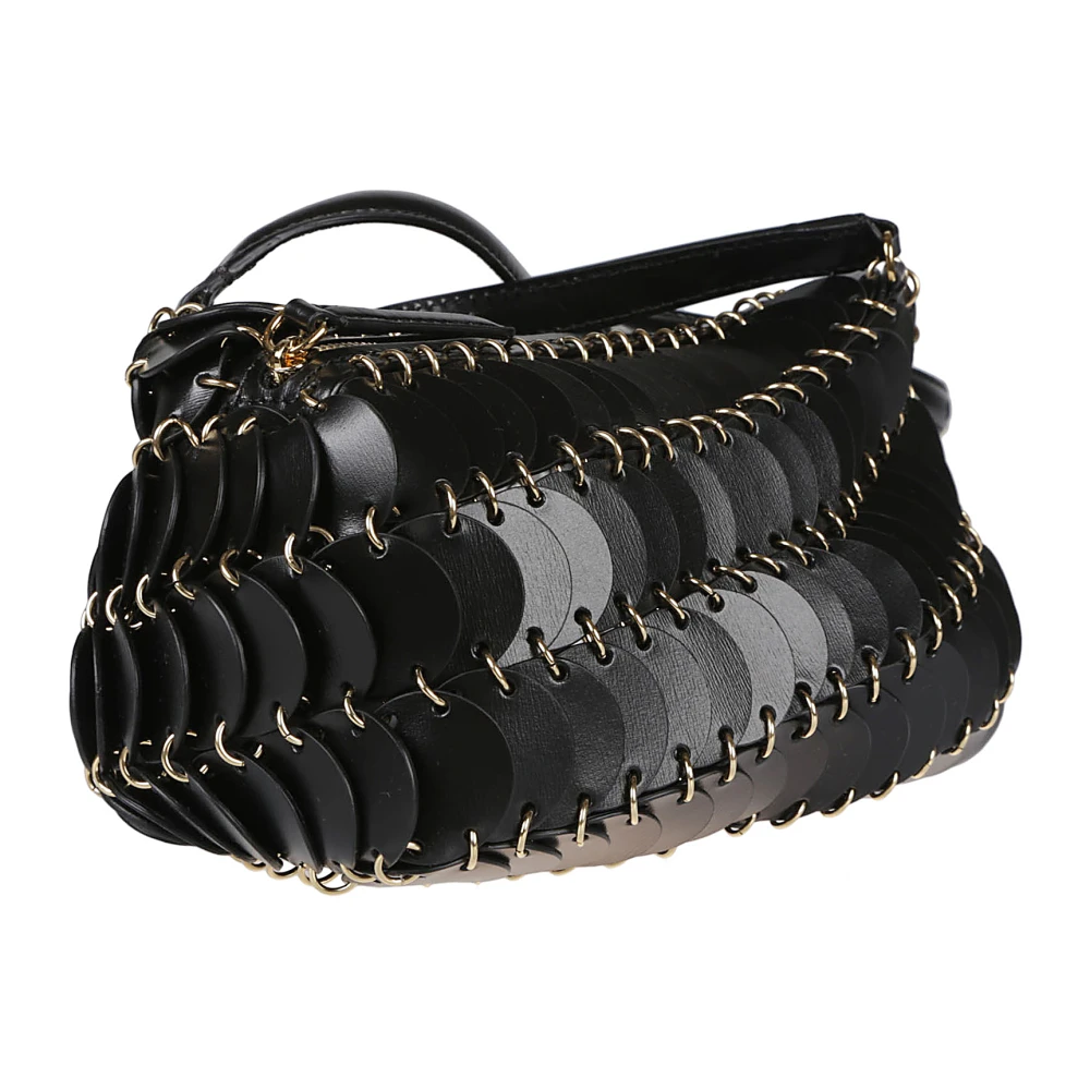 Paco Rabanne Schoudertas met stijl Black Dames
