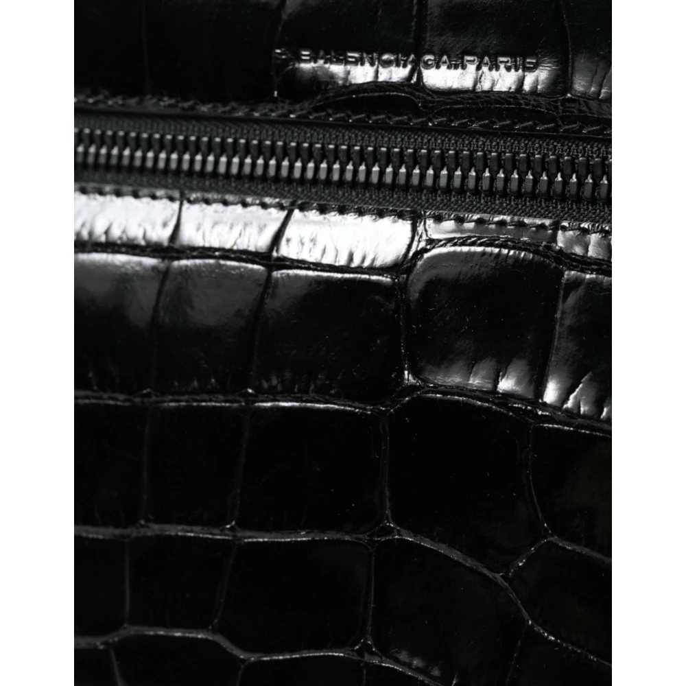 Balenciaga Exotische Leren Cameratas Black Dames