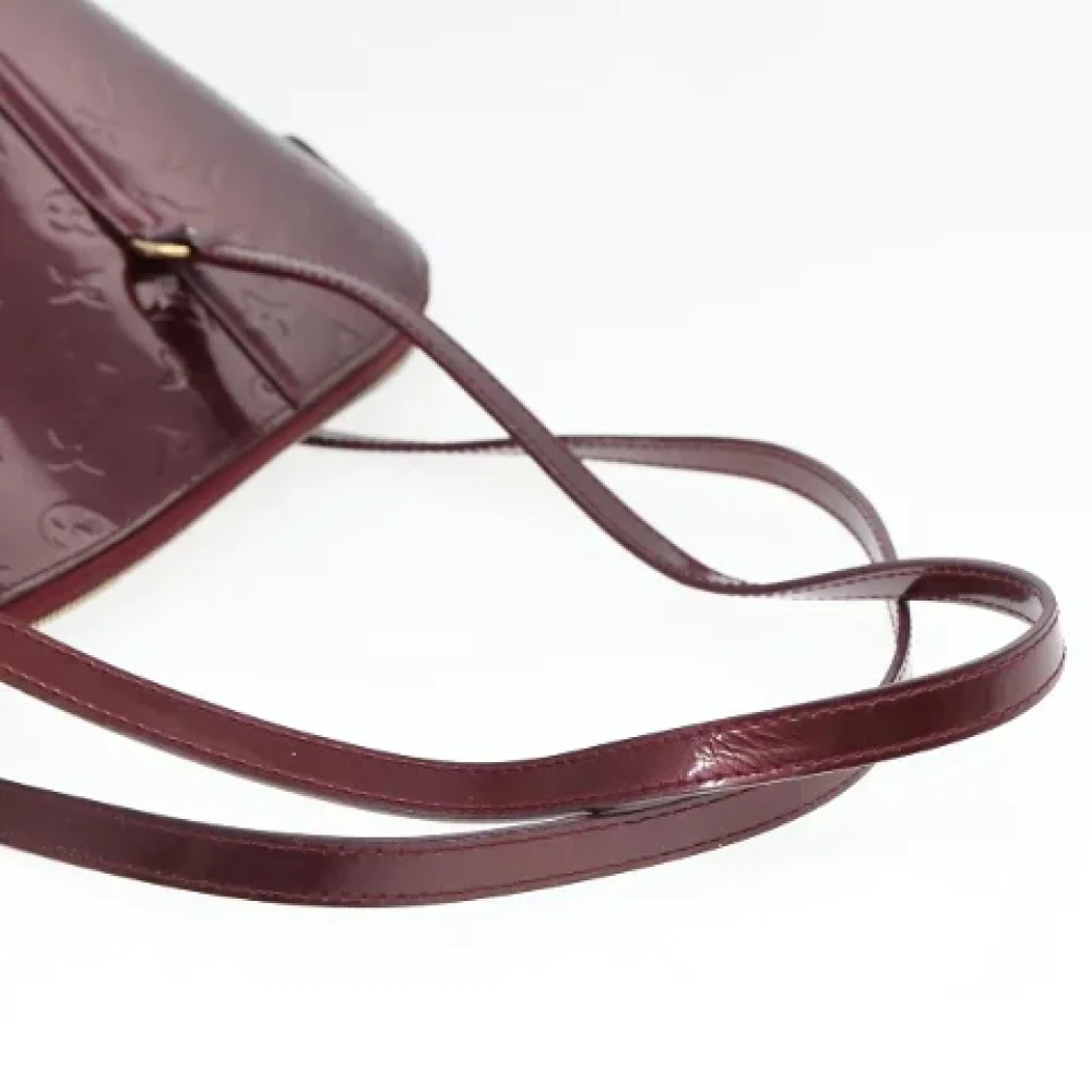 Louis Vuitton Vintage Pre-owned Leather handbags Purple Dames