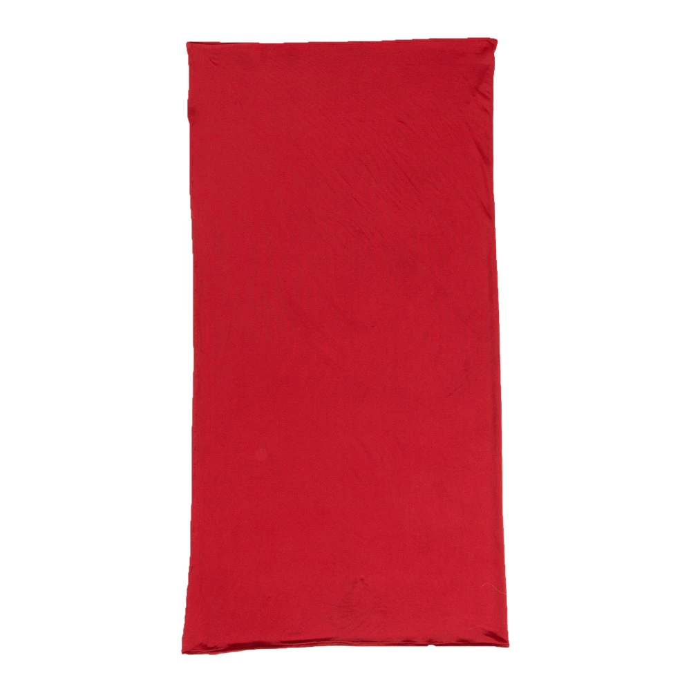 Magda Butrym Rode Stretch Jersey Sjaal Red Dames