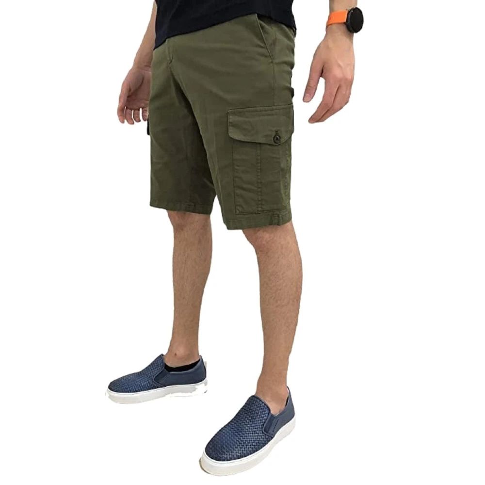 Alviero Martini 1a Classe Bermuda Shorts Green Heren