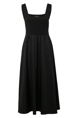 robe-midi-avec-jupe-en-popeline