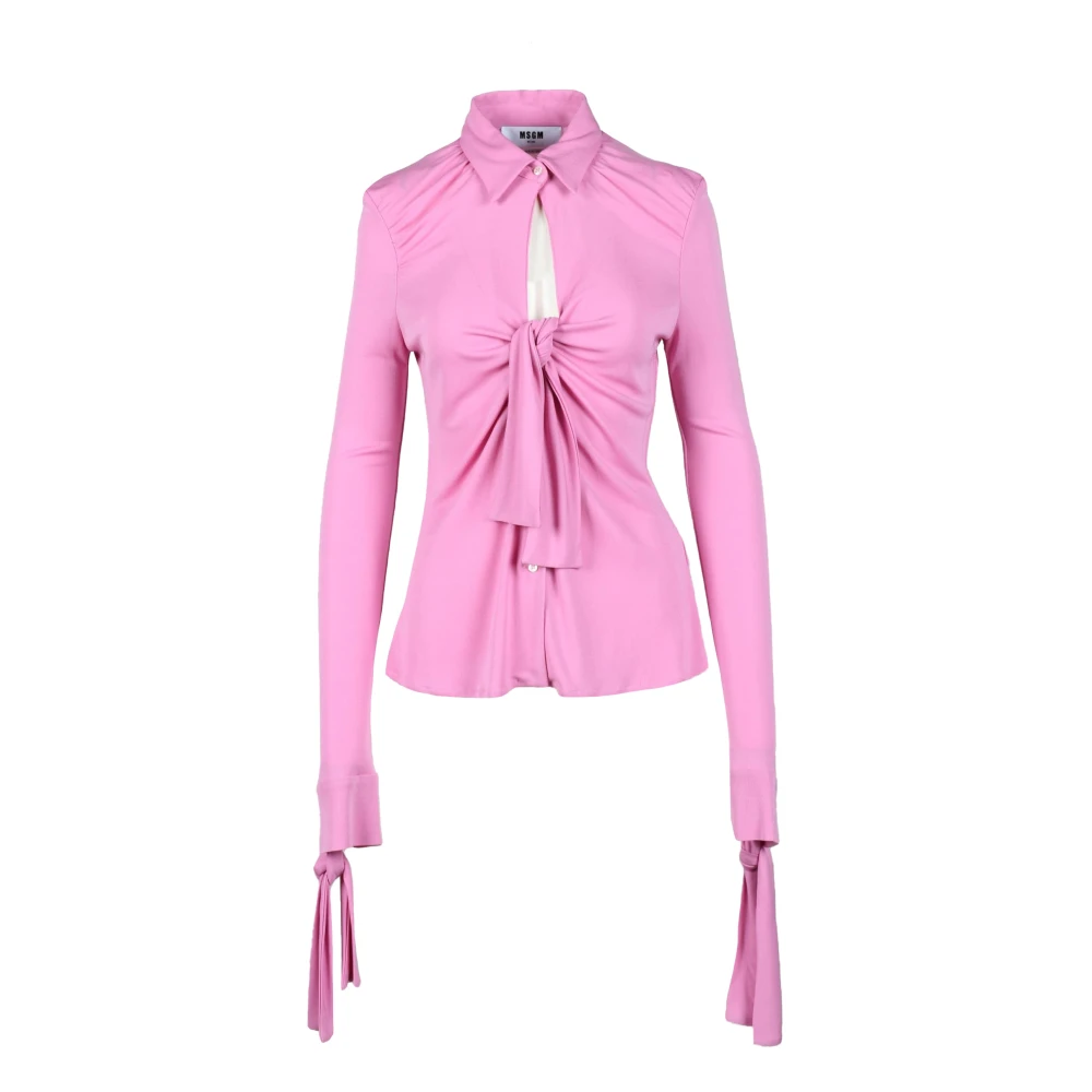 Msgm Overhemd Pink Dames