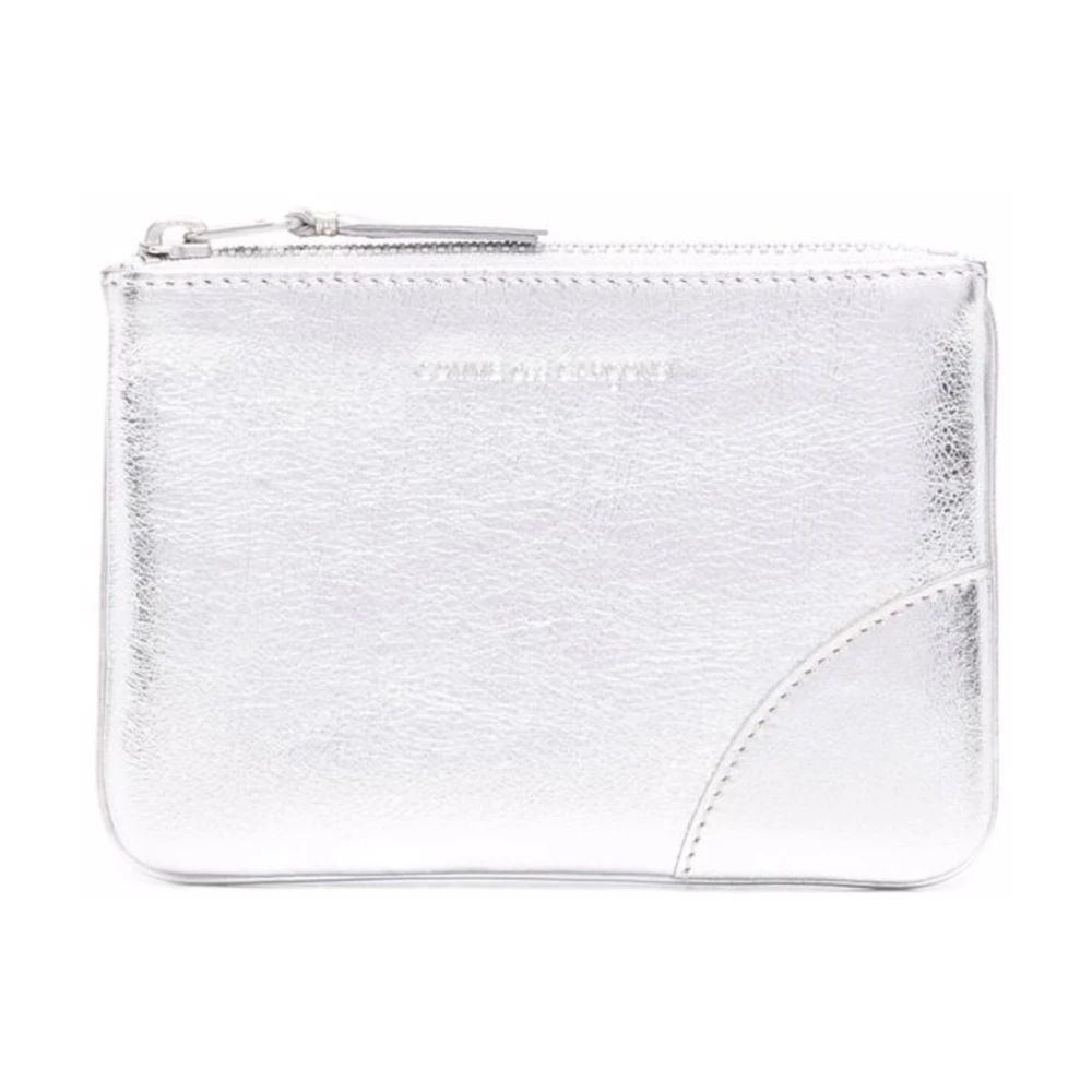 Comme des Garçons Metalen Pouch voor Waardevolle Spullen Gray Dames