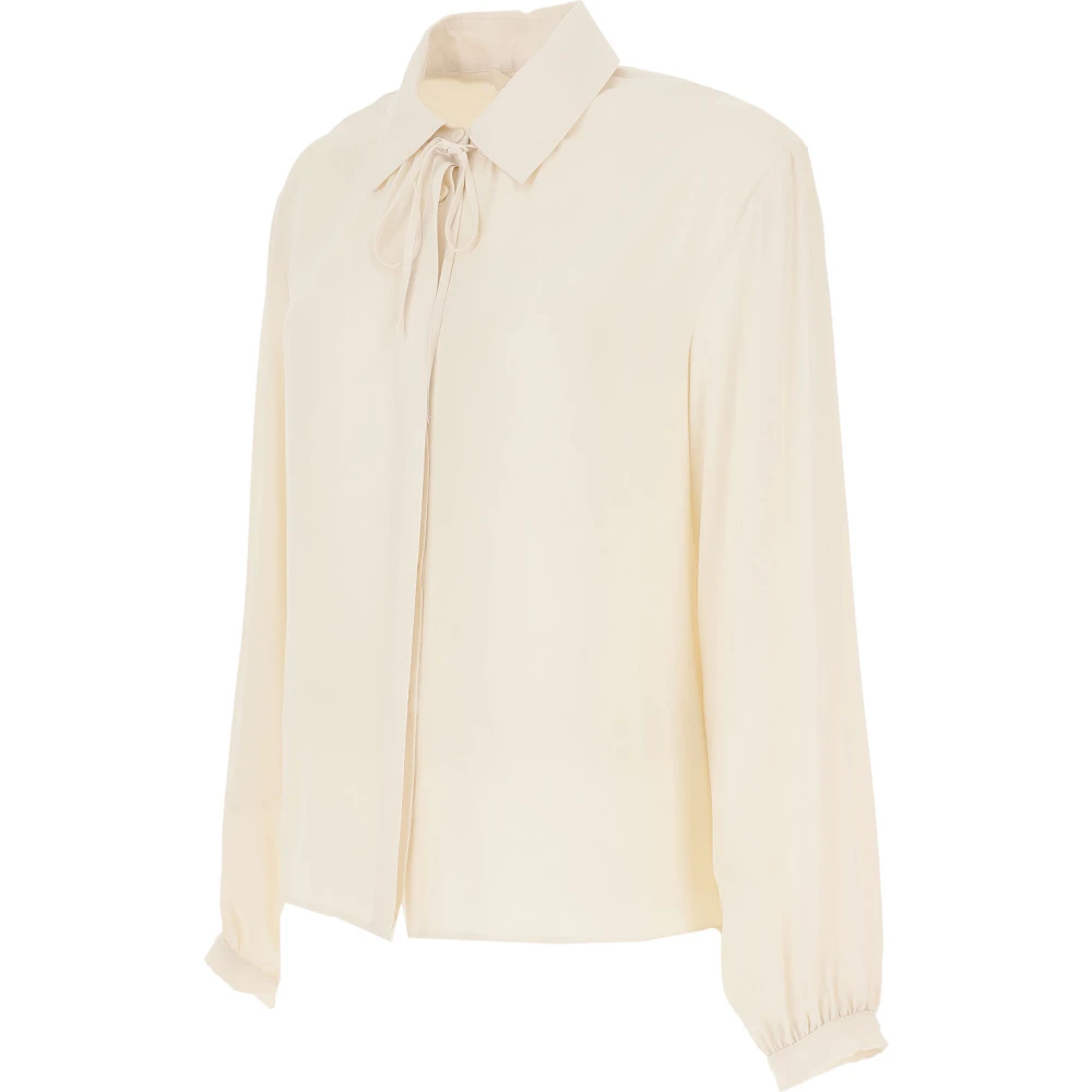 Liviana Conti Overhemden Crème Beige Dames