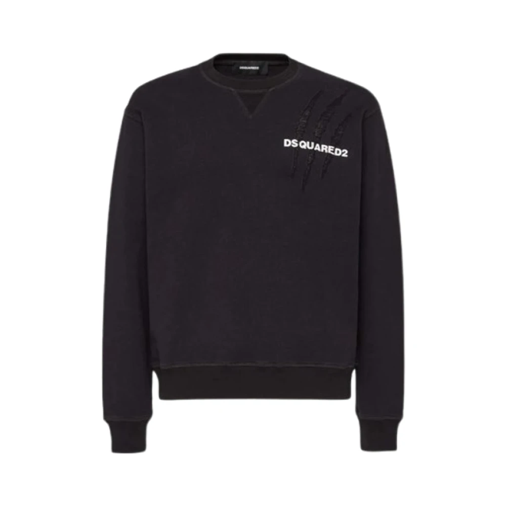 Dsquared2 Sweatshirt H24 Black Heren