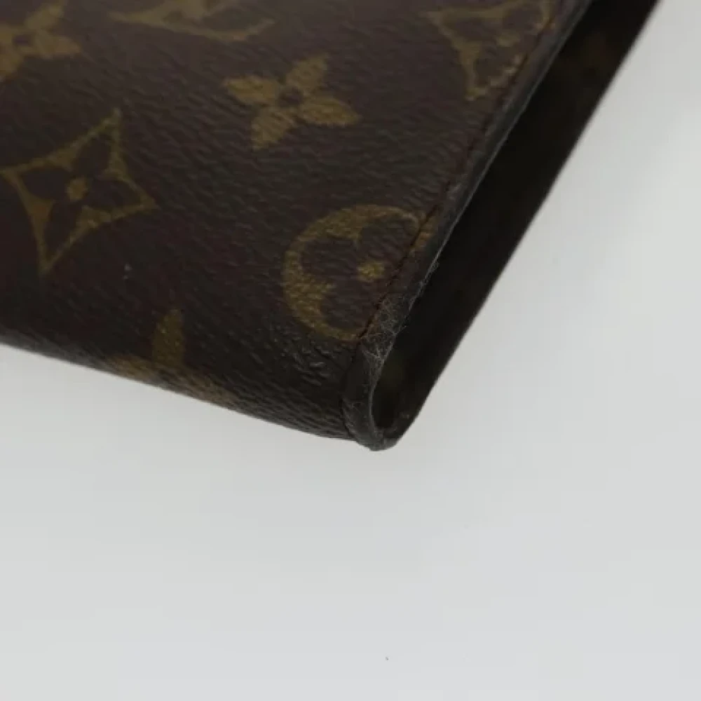 Louis Vuitton Vintage Pre-owned Canvas pouches Brown Dames