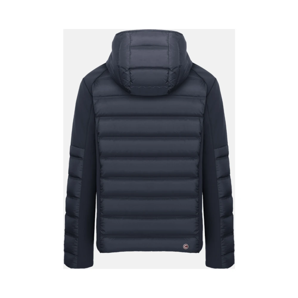Colmar Blauwe Gewatteerde Hoodie Jas Blue Heren