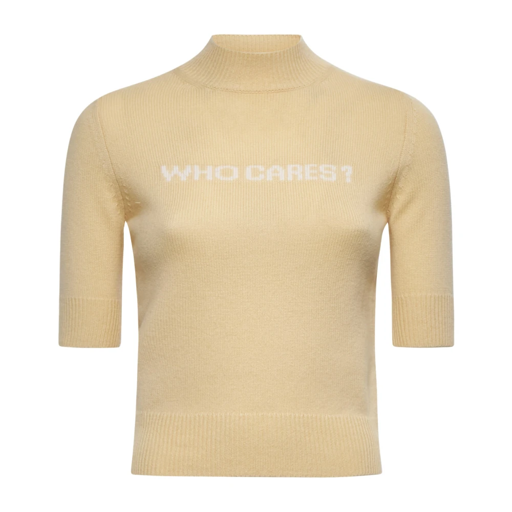 SPORTMAX Beige Sweaters voor Renon Stijl Beige Dames