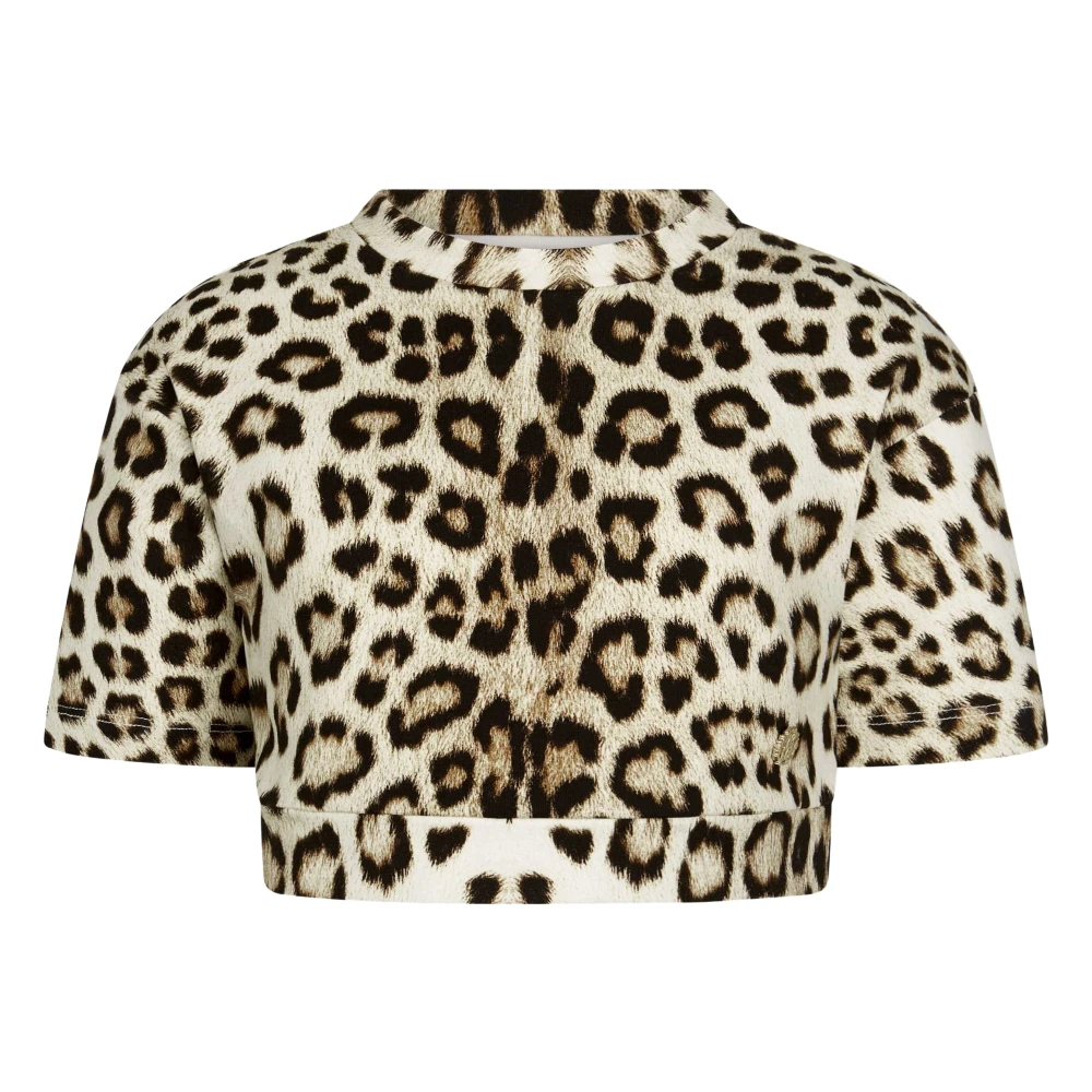 Roberto Cavalli Fashionable Sweat Top - Female - Kids Short Sleeve T-Shirts - Multicolor - 5 Y - Kids