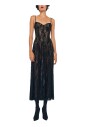 black-lace-midi-dress