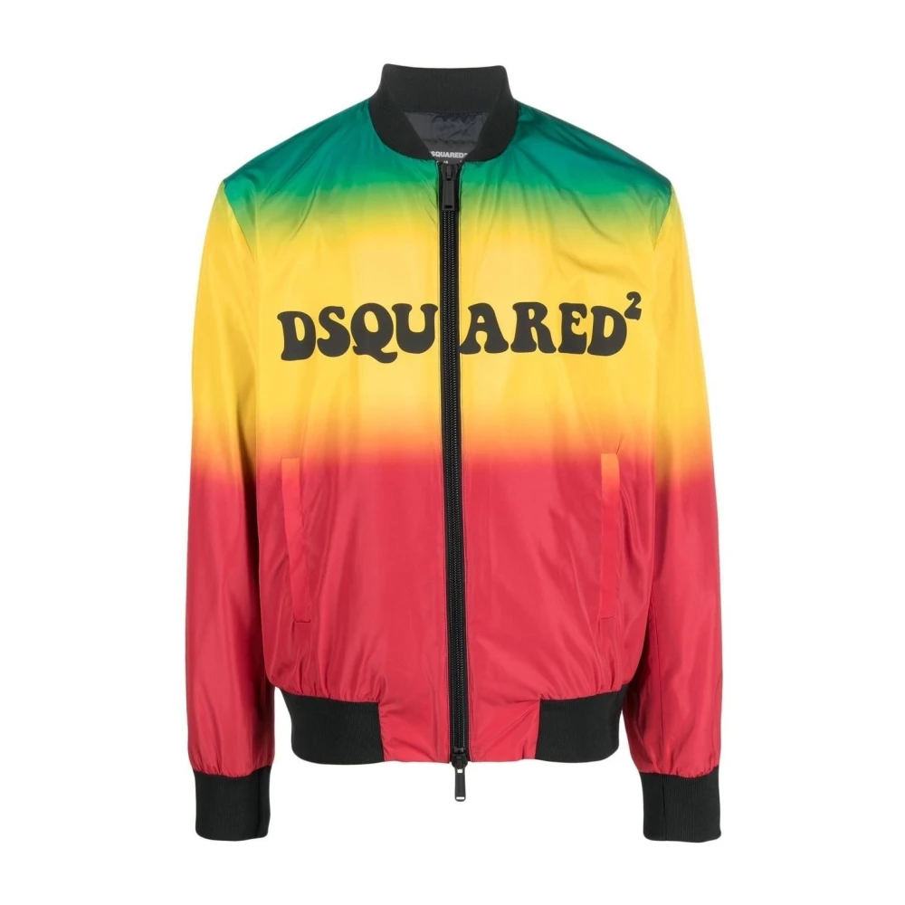 Dsquared2 Stijlvolle Jas voor Mannen Multicolor Heren