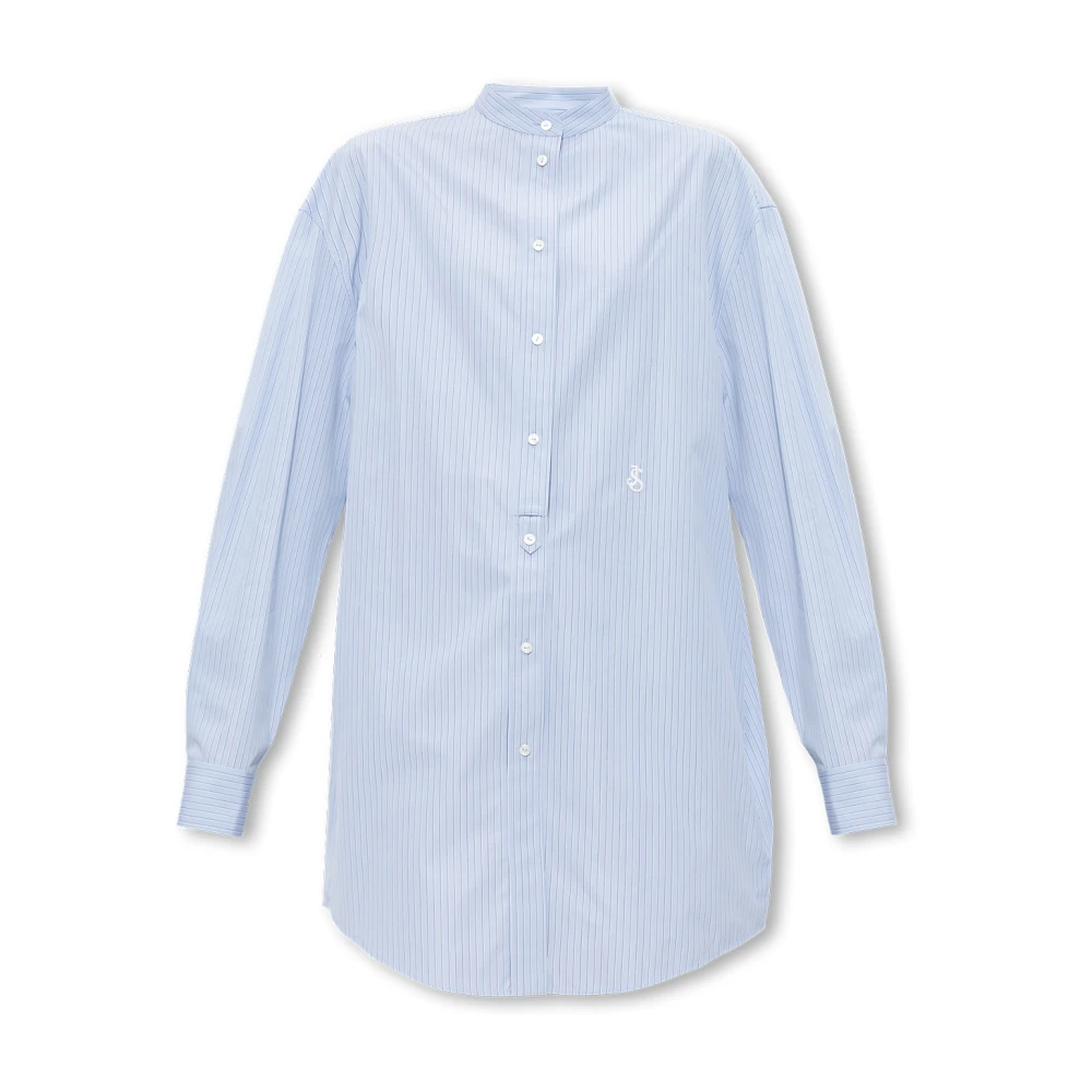 Jil Sander Oversize skjorta Blue, Dam