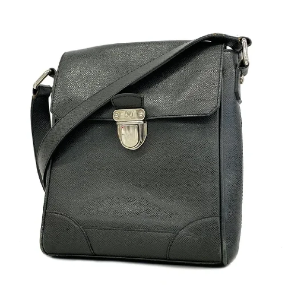 Louis Vuitton Vintage Pre-owned Fabric shoulder-bags Black Heren
