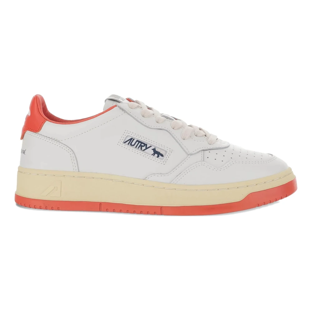 Autry Lage Man Medalist Schoenen Heren Schoenen Wit