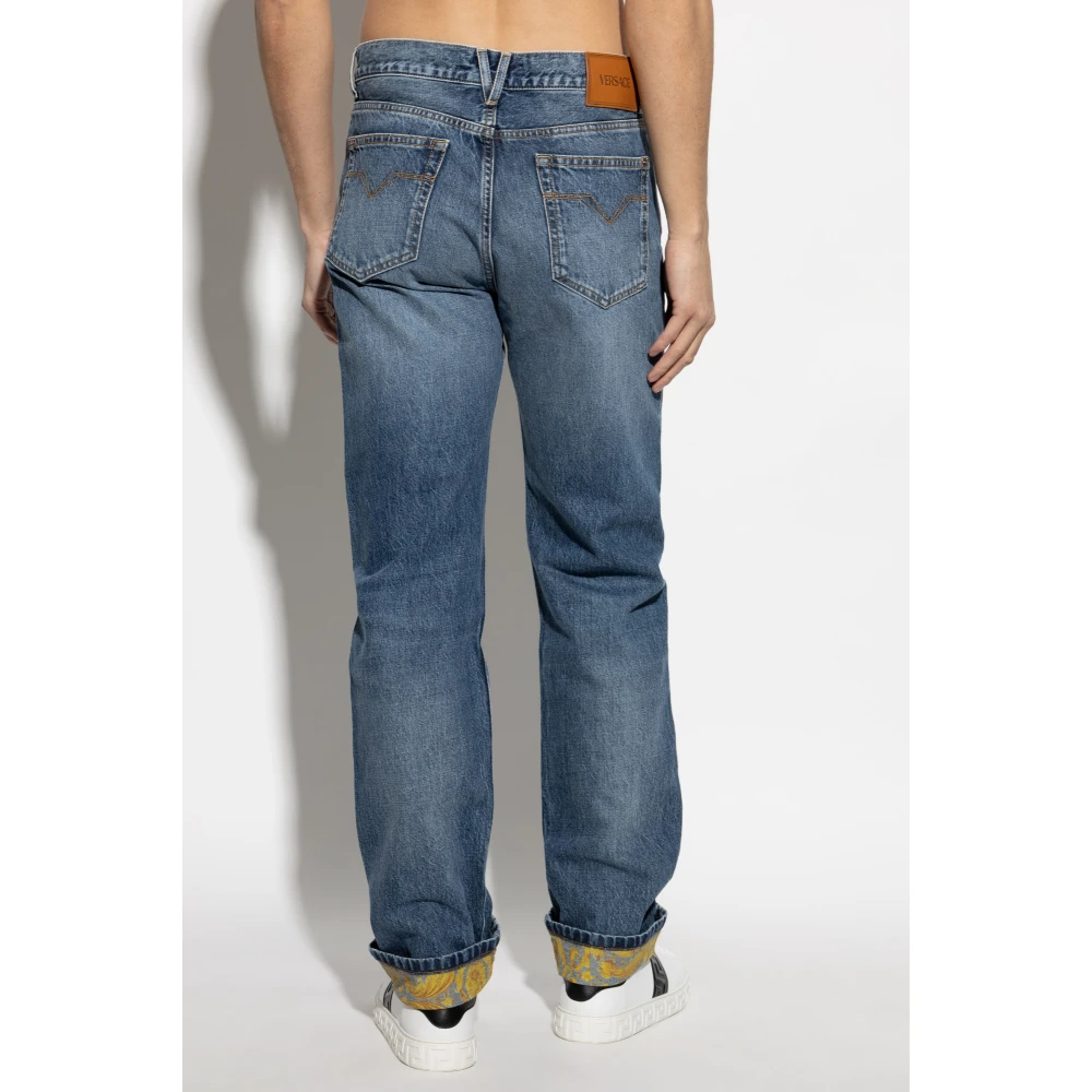 Versace Gestreepte jeans Blue Heren