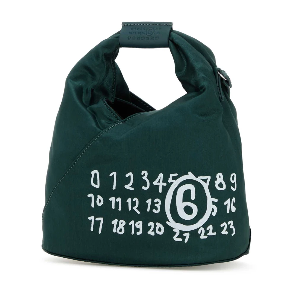 MM6 Maison Margiela Japanse handtas in flesgroen Green Dames