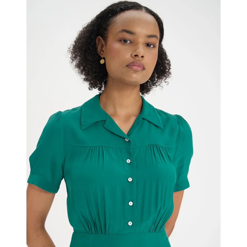 Ines De La Fressange Paris Angele Jurk Green Dames