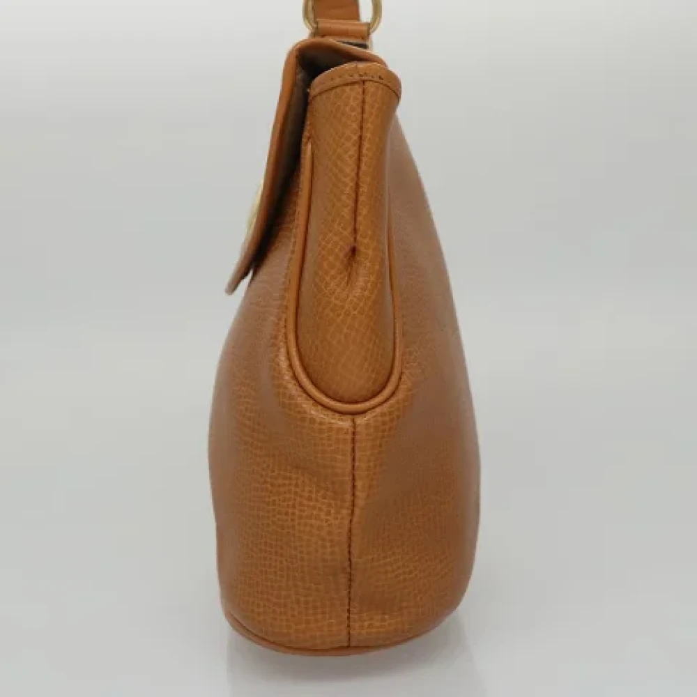 Dior Vintage Pre-owned Leather dior-bags Brown Dames