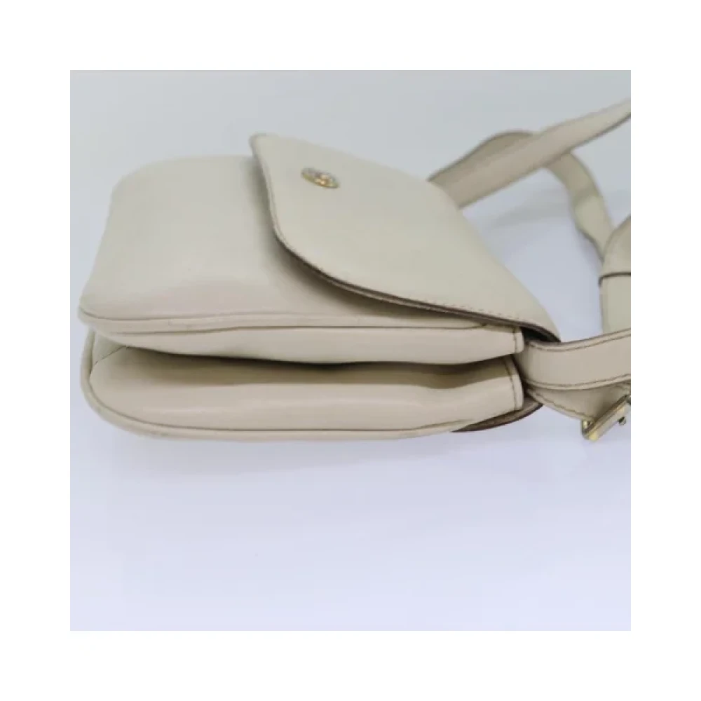 Celine Vintage Pre-owned Leather celine-bags White Dames