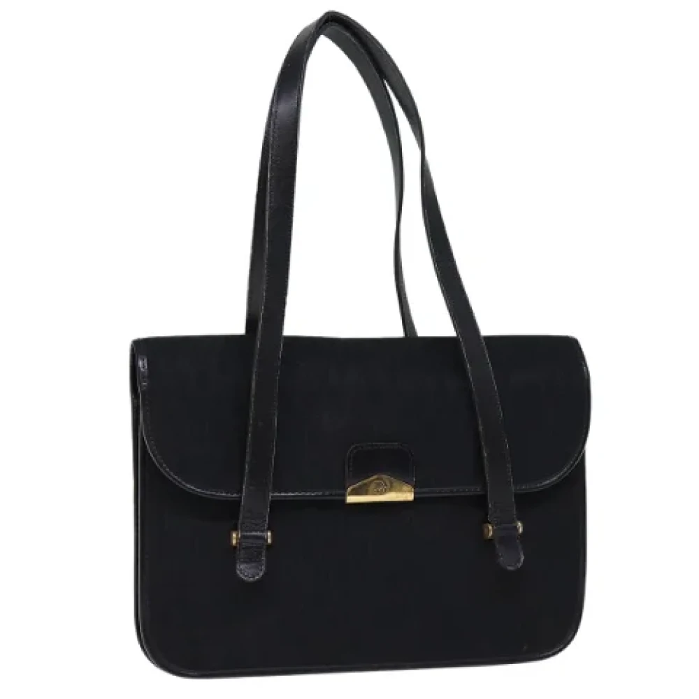 Dior Vintage Pre-owned Canvas dior-bags Black Dames