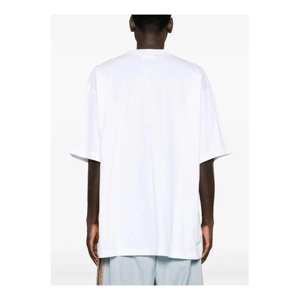 Vetements Beperkte Oplage Logo T-Shirt White Heren