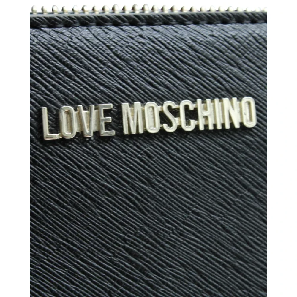 Moschino Pre-Owned Pre-owned Canvas handbags Black Dames