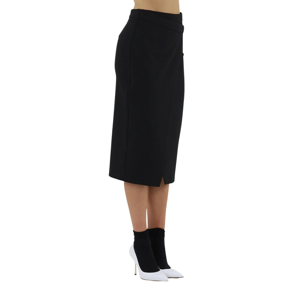 Kaos Asymmetrische Rok Art. Qi1Co039 Black Dames