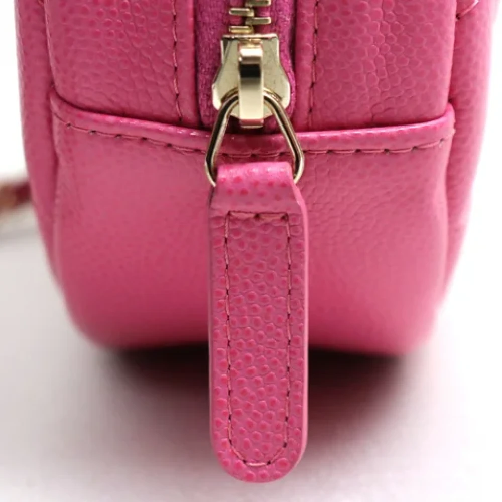 Chanel Vintage Pre-owned Fabric chanel-bags Pink Dames