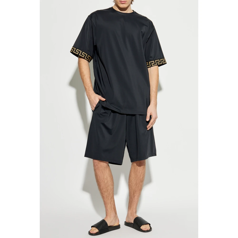 Versace Shorts Black Heren