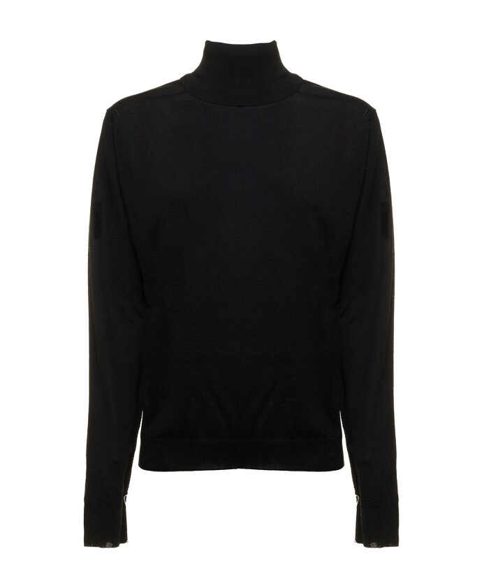 pull-noir-en-laine-a-col-roule